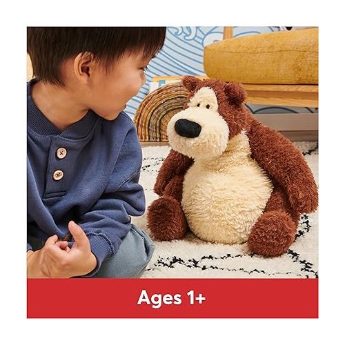  GUND Goober Classic Teddy Bear, Award-Winning Stuffed Animal for Ages 1 and Up, Brown, 11”