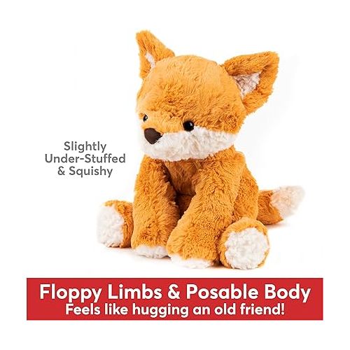  GUND Cozys Collection Fox Stuffed Animal Plush Toy for Ages 1 and Up, Orange, 10”