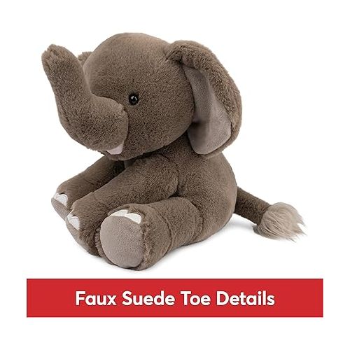  GUND Chai Elephant Plush, Premium Stuffed Animal for Ages 1 and Up, Gray, 10”