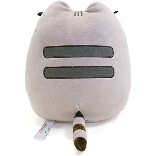  GUND Pusheen The Cat Squisheen Plush, Stuffed Animal for Ages 8 and Up, Gray, 11”