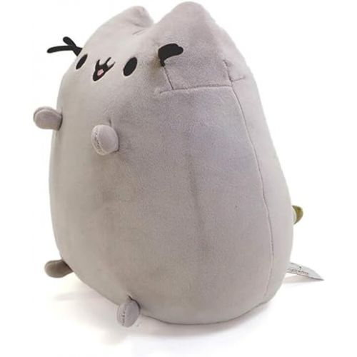  GUND Pusheen The Cat Squisheen Plush, Stuffed Animal for Ages 8 and Up, Gray, 11”