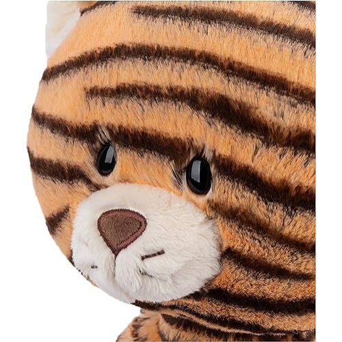  GUND Take-Along Friends, Effe Tiger Plush Stuffed Animal for Ages 1 and Up, Orange/Black, 15