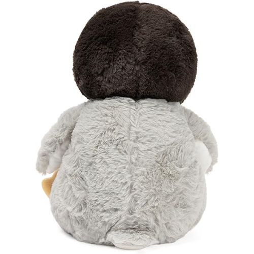  GUND Baby Animated Kissy The Penguin Plush, Singing Stuffed Animal Baby Toy for Ages 0 and Up, Black/White/Grey, 12