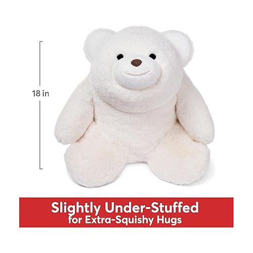  GUND Snuffles Teddy Bear Stuffed Animal Plush Polar Bear Extra Large, White, 18