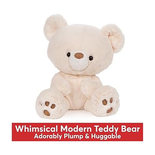  GUND Kai Teddy Bear, Premium Plush Toy Stuffed Animal for Ages 1 & Up, Vanilla/Cream, 12