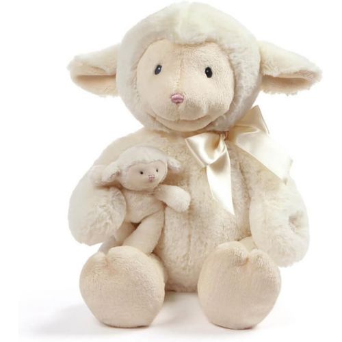  Baby GUND Animated Talking Nursey Time Lamb with 5 Nursery Rhymes, 10”