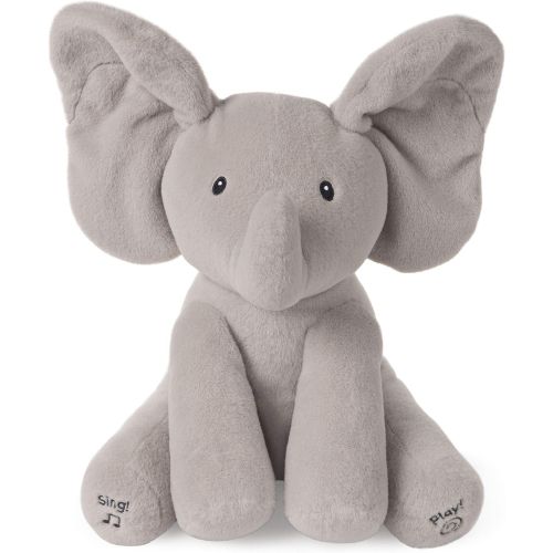  [아마존베스트]GUND Baby Animated Flappy The Elephant Stuffed Animal Plush, Gray, 12