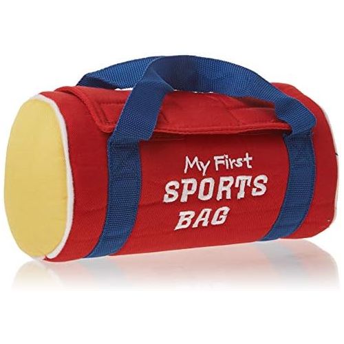  [아마존베스트]GUND Baby My First Sports Bag Stuffed Plush Playset, 5 Piece, 8