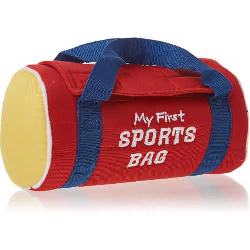  [아마존베스트]GUND Baby My First Sports Bag Stuffed Plush Playset, 5 Piece, 8