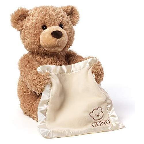  [아마존베스트]GUND Peek-A-Boo Teddy Bear Animated Stuffed Animal Plush, 11.5