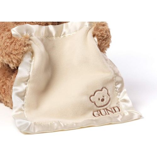  [아마존베스트]GUND Peek-A-Boo Teddy Bear Animated Stuffed Animal Plush, 11.5