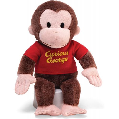  [아마존베스트]GUND Curious George Stuffed Animal Plush, 12