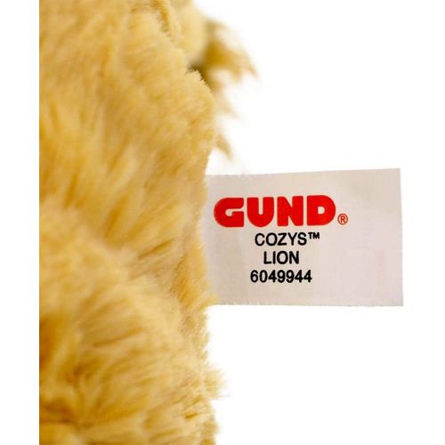  [아마존베스트]GUND Cozys Collection Lion Stuffed Animal Plush, Tan, 8