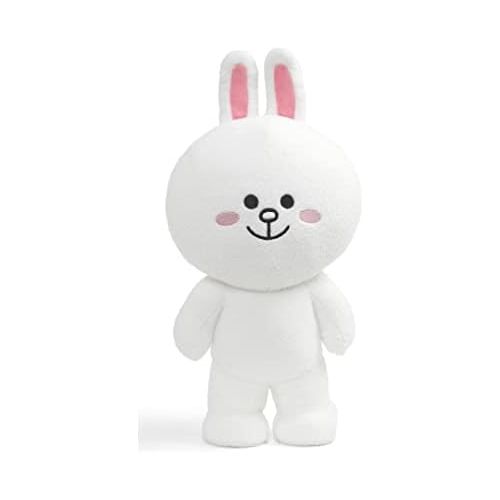  GUND LINE Friends Cony Standing Plush Stuffed Animal Rabbit, White, 14