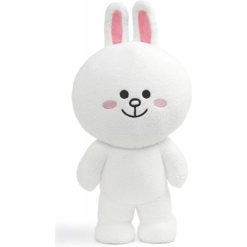  GUND LINE Friends Cony Standing Plush Stuffed Animal Rabbit, White, 14