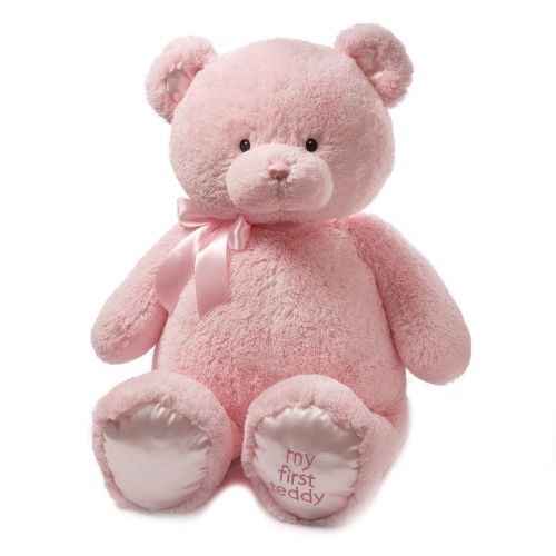  Baby GUND My First Teddy Bear Jumbo Stuffed Animal Plush, Pink, 36