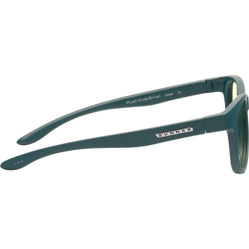  GUNNAR Rush Kids Small Glasses (Teal Frame, Amber Lens Tint)