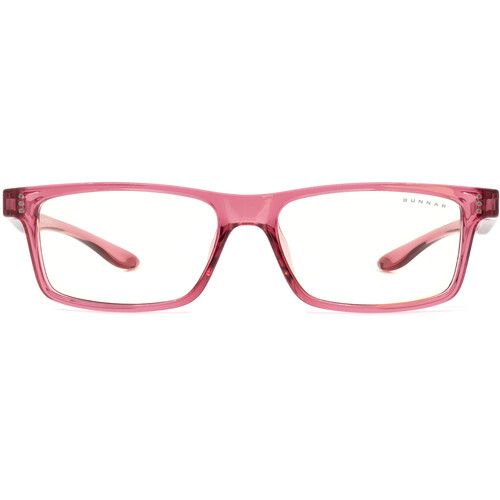  GUNNAR Cruz Kids Large Glasses (Pink Frame, Clear Lens Tint)