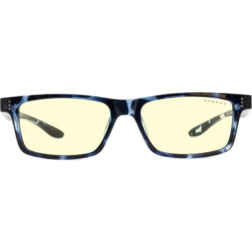  GUNNAR Cruz Kids Large Glasses (Navy Tortoise Frame, Amber Lens Tint)