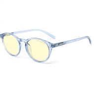 GUNNAR Attache Computer Glasses (Blue Crystal Frame, Amber Lens Tint)