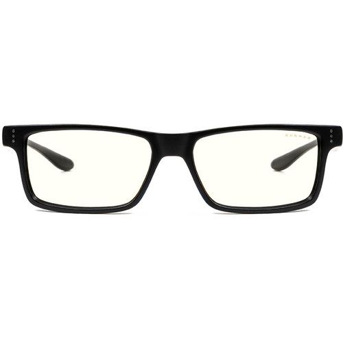  GUNNAR Vertex Gaming Glasses (Onyx Frame, GUNNAR-Focus Lenses, Clear Lens Tint)