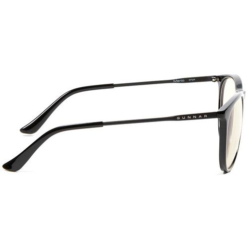  GUNNAR Menlo Computer Glasses (Onyx Frame, Clear Lens Tint)