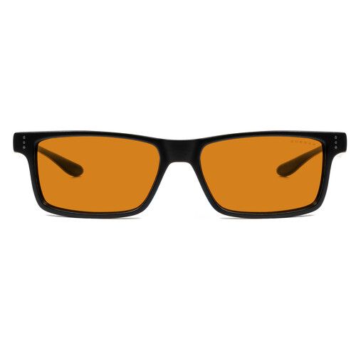  GUNNAR Vertex Gaming Glasses (Onyx Frame, GUNNAR-Focus Lenses, Amber Max Lens Tint)