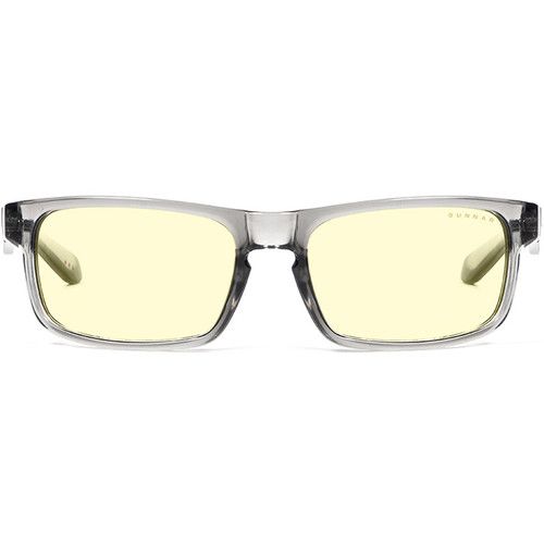  GUNNAR Enigma Gaming Glasses (Smoke Frame, Amber Lens Tint)