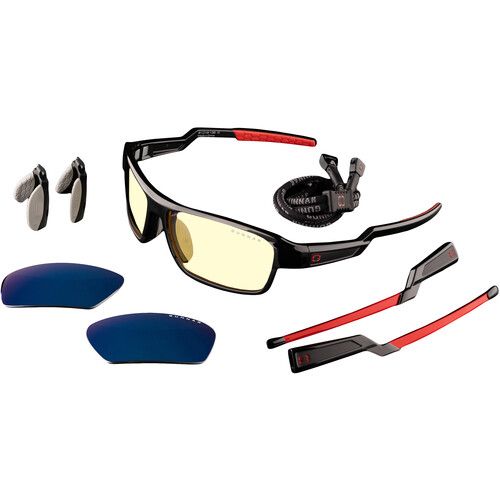  GUNNAR Lightning Bolt 360 Gaming Glasses (GUNNAR Edition, Amber & Sun Lenses)