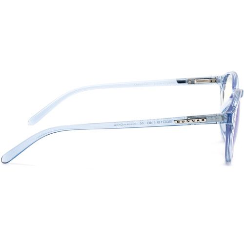  GUNNAR Attache Computer Glasses (Blue Crystal Frame, Clear Lens Tint)