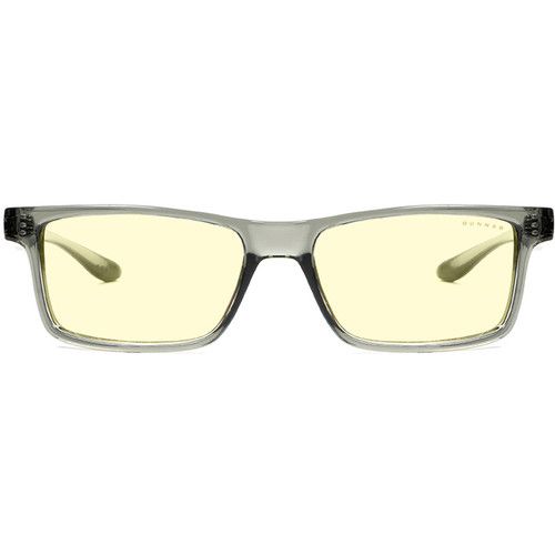  GUNNAR Vertex Gaming Glasses (Smoke Frame, GUNNAR-Focus Lenses, Amber Lens Tint)