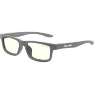 GUNNAR Cruz Kids Small Glasses (Gray Frame, Clear Lens Tint)