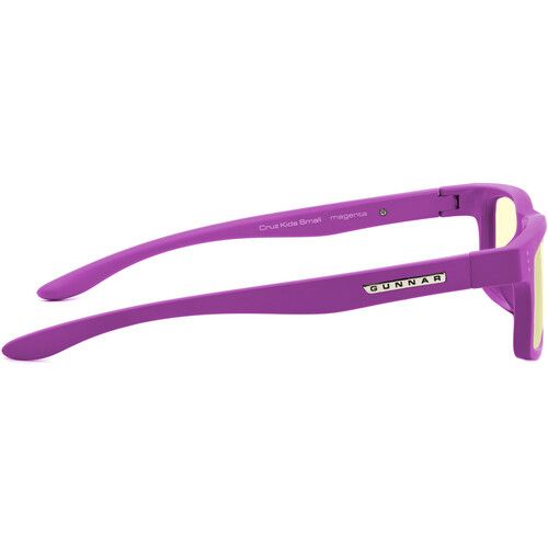  GUNNAR Cruz Kids Small Glasses (Magenta Frame, Amber Lens Tint)