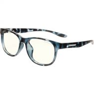 GUNNAR Rush Kids Large Glasses (Navy Tortoise Frame, Clear Lens Tint)