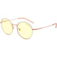 GUNNAR Ellipse Computer Glasses (Rose Gold Frame, Amber Lenses)