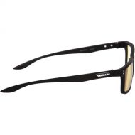 GUNNAR Vertex Gaming Glasses (Onyx Frame, Natural-Focus Lenses, Amber Lens Tint)