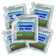 GURIN Cooler Ice Packs - Reusable Ice Packs for Lunch Box, Bag, or Backpack Coolers - Cold Up to 8-12 Hours Long Lasting Ice Packs for Camping Picnic, Outdoor Activities, Food Deli