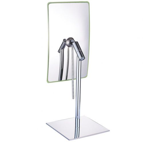  GURUN Rectangle Vanity Makeup Mirror,3X Magnification, Polished Chrome(2234,3X)