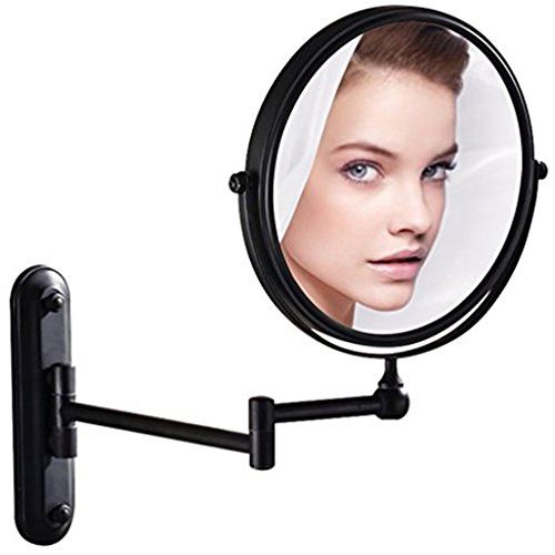 GURUN Wall Mounted Mirror Double Sided With 10X Magnification,Wall Mount Vanity Mirror...