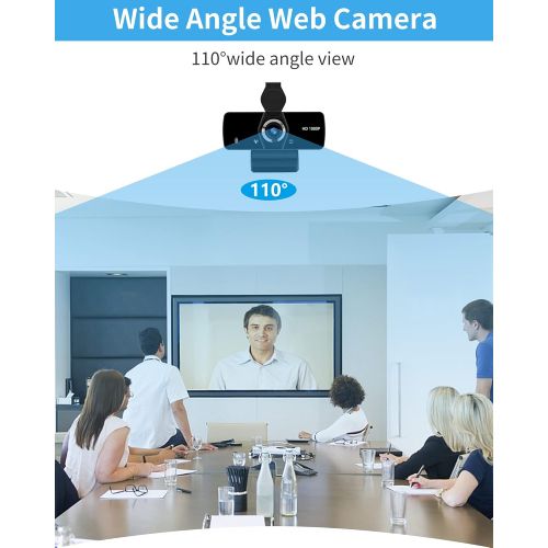  GUZIAVA Webcam with Microphone,Steaming Web Camera 1080p HD USB Computer Cameras for Steaming/Recording/Gaming/Conferenceing/Calling/Teaching,Laptop/Desktop Mac