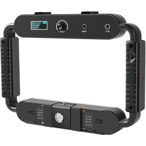  GVM TL15RS RGB Bi-Color Smartphone Video Camera Rig Light