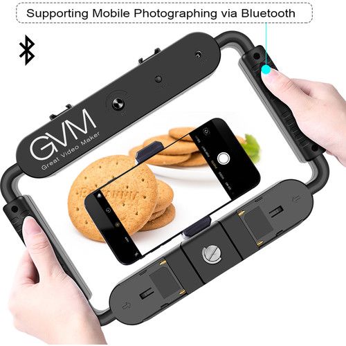  GVM LT-10S Smartphone Video Camera Rig Light