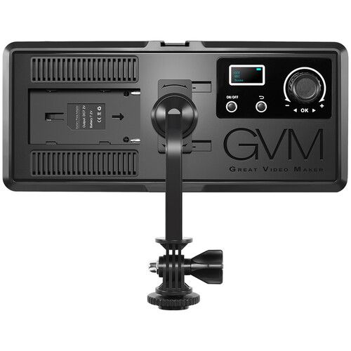  GVM RGB20W RGB On-Camera LED Light