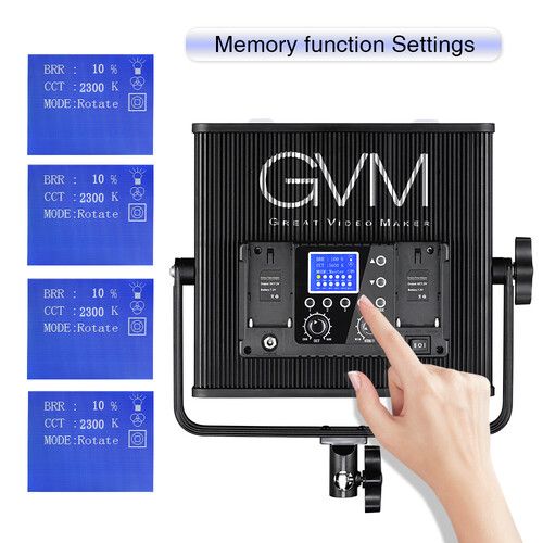  GVM 672S-B Bi-Color LED Light Panel