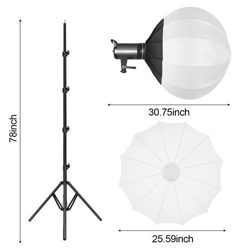  GVM G100W Bi-Color LED Monolight (Studio Kit)