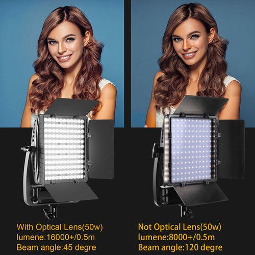  GVM LT-50S Bi-Color LED Video 2-Light Kit