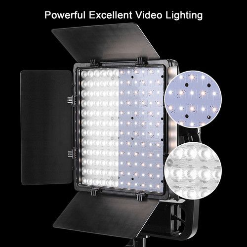  GVM LT-50S Bi-Color LED Video 2-Light Kit