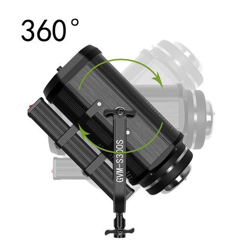  GVM LED Daylight LED Video Light S300S