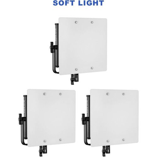  GVM 50RS RGB LED Light Panel (3-Light Kit)