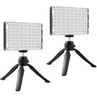 GVM Dual RGB-10S SMD LED Video Light Kit